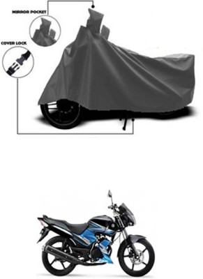 Wadhwa Creations Two Wheeler Cover for Yamaha(SS 125, Grey)