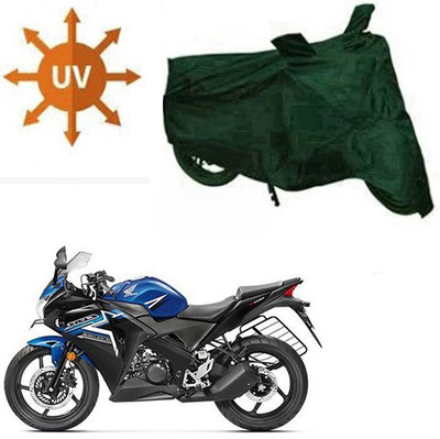 RPSENTTERPR Waterproof Two Wheeler Cover for Honda(CBR 150R, Green)