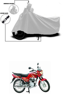 Gromaa Two Wheeler Cover for LML(Silver)