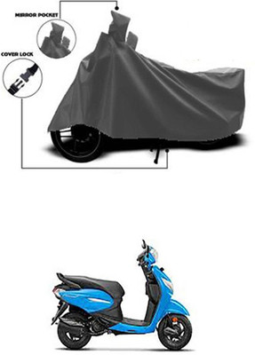 Gromaa Two Wheeler Cover for Hero(Grey)