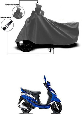 Wadhwa Creations Two Wheeler Cover for Mahindra(Rodeo RZ, Grey)