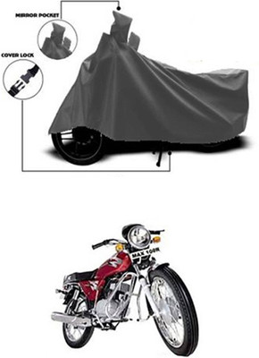 Gromaa Two Wheeler Cover for TVS(Grey)
