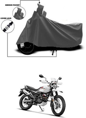 Wadhwa Creations Two Wheeler Cover for Hero(Grey)