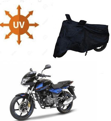 RPSENTTERPR Waterproof Two Wheeler Cover for Bajaj(Pulsar 150 DTS-i, Black)