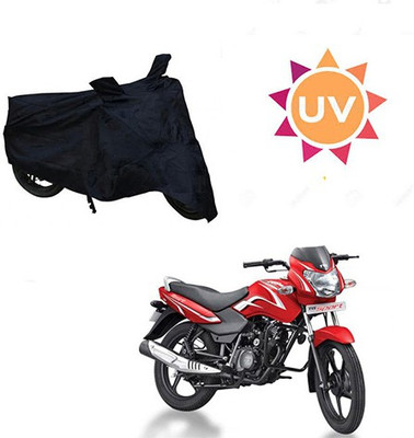 saanvi Waterproof Two Wheeler Cover for TVS(Sport, Black)