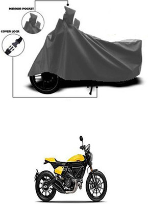 Gromaa Two Wheeler Cover for Ducati(Scrambler, Grey)