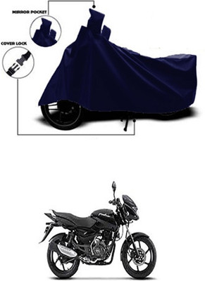 Wadhwa Creations Two Wheeler Cover for Bajaj(Pulsar 150, Blue)