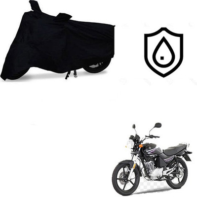 SRENTERPRISES Two Wheeler Cover for Yamaha(Libero, Black)