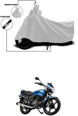 Gromaa Two Wheeler Cover for LML(Silver)