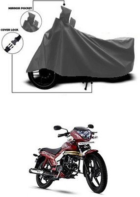 Wadhwa Creations Two Wheeler Cover for Mahindra(Grey)