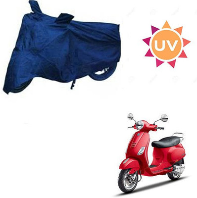 RPSENTTERPR Waterproof Two Wheeler Cover for Piaggio(Vespa VXL, Blue)