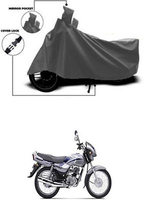 Gromaa Two Wheeler Cover for TVS(Grey)