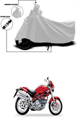 Gromaa Two Wheeler Cover for Ducati(Silver)