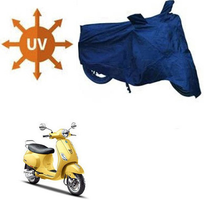 RPSENTTERPR Waterproof Two Wheeler Cover for Piaggio(Vespa SXL, Blue)