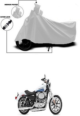 Gromaa Two Wheeler Cover for Harley Davidson(Silver)