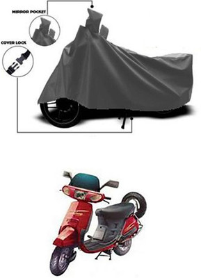 Wadhwa Creations Two Wheeler Cover for Kinetic(Grey)
