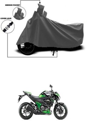 Wadhwa Creations Two Wheeler Cover for Kawasaki(Z800, Grey)