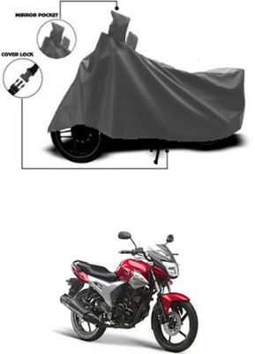 Wadhwa Creations Two Wheeler Cover for Yamaha(SZ X, Grey)