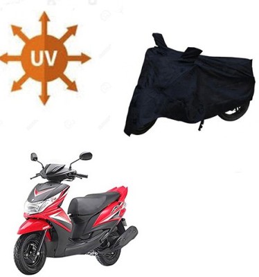 Feel heaven Waterproof Two Wheeler Cover for LML(Star Euro, Black)