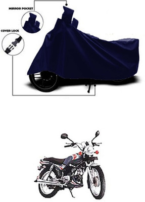 Wadhwa Creations Two Wheeler Cover for Kinetic(Blue)