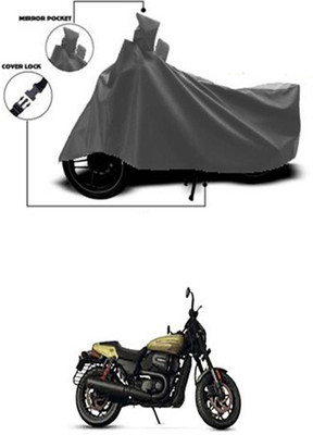 Gromaa Two Wheeler Cover for Harley Davidson(Grey)