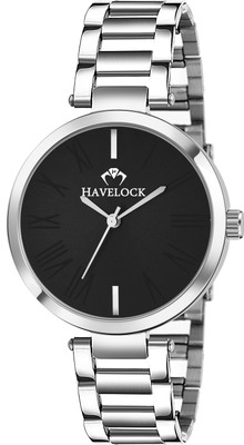 havelock Black Dial Adjustable Strap Analog Watch  - For Women