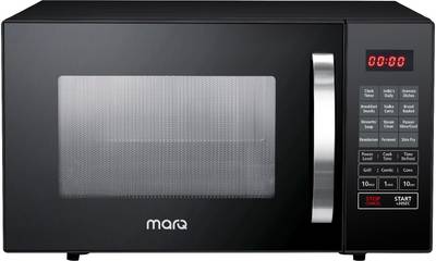 MarQ By Flipkart 28 L Low-Cal Fry Convection Microwave Oven  (28AMWCMQB, Black)