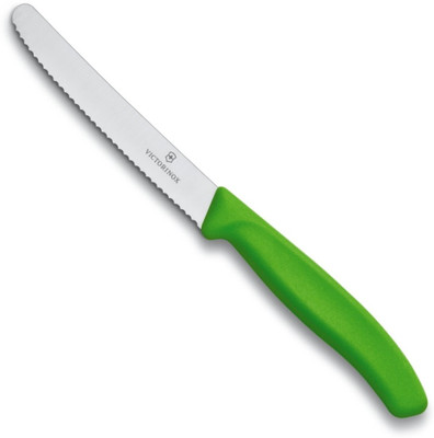 20% OFF on Victorinox Tomato Classic Wavy Green 11 cm Stainless Steel Knife(Pack of 1)