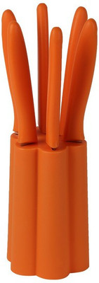 

Cosmosgalaxy Kitchen Plastic, Steel Knife Set(Pack of 7)