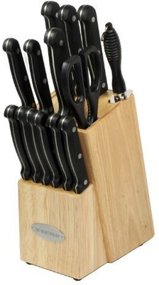 

Oceanstar Ks1187 Traditional Knife Set With Block