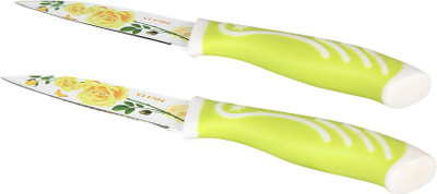 Cosmosgalaxy 2 Pcs Printed Knife Set Plastic, Steel, Ceramic Knife Set(Pack of 2) available at flipkart for Rs.290