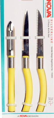 

Nova Silverline 3 Piece Stainless Steel Knife Set(Pack of 3)