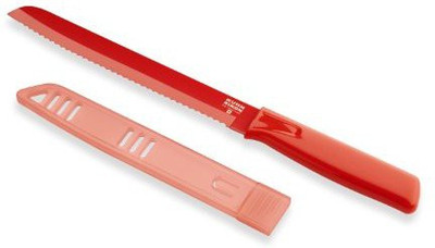 

Kuhn Rikon Original Bread Knife Colori Red