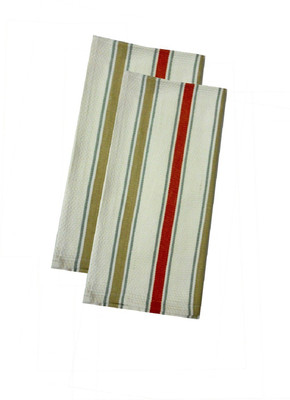 Tidy Multicolor Cotton Kitchen Linen Set(Pack of 2)