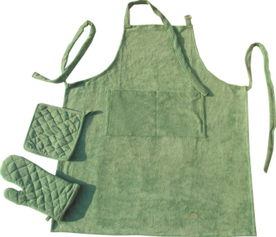 

Homeblendz Light Green Cotton Kitchen Linen Set(Pack of 1)