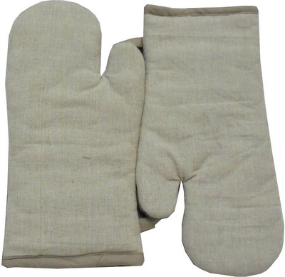 Tidy Beige Cotton Kitchen Linen Set(Pack of 2)