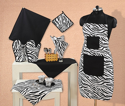 23% OFF on Swayam White, Beige, Brown Cotton Kitchen Linen Set(Pack of 8)