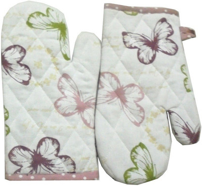 Tidy White Cotton Kitchen Linen Set(Pack of 2)