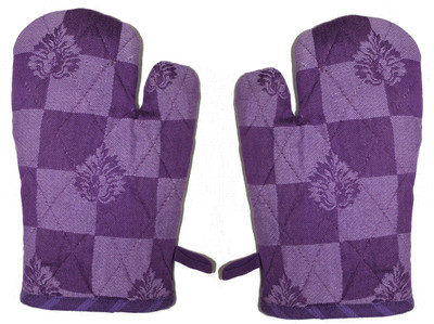 

Airwill Purple Cotton Kitchen Linen Set(Pack of 2)