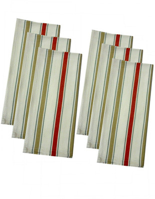Tidy Multicolor Cotton Kitchen Linen Set(Pack of 6)
