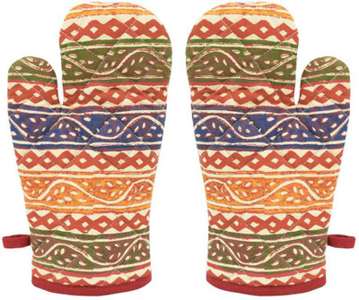 

Elan Multicolor Cotton Kitchen Linen Set(Pack of 2)