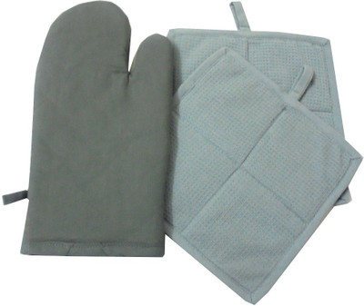 Tidy Multicolor Cotton Kitchen Linen Set(Pack of 3)