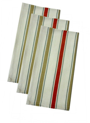 Tidy Multicolor Cotton Kitchen Linen Set(Pack of 3)