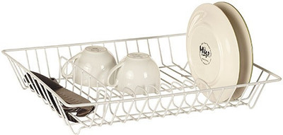 

Howards Dish Drainer Small Plastic Kitchen Rack(White)