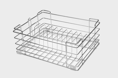 

Steels Thali Basket Stainless Steel Kitchen Rack(Steel)