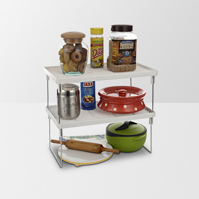 

Disha Marketing Plastic Kitchen Rack(White)