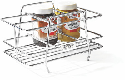 

Home Care Stainless Steel Kitchen Rack(Silver)