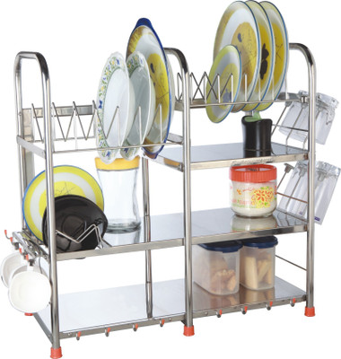 

Amol Stainless Steel Kitchen Rack(Steel)