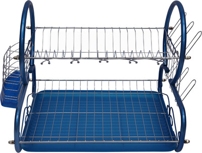 

Home Creations Stainless Steel Kitchen Rack(Blue)