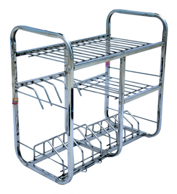 

Utake Stainless Steel Kitchen Rack(Steel)